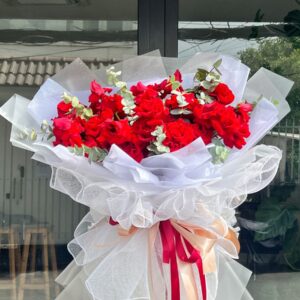 Bó hoa hồng đỏ