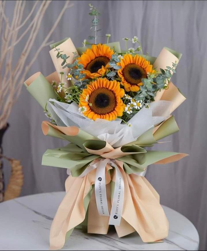 Hoa Hướng Dương May Mắn